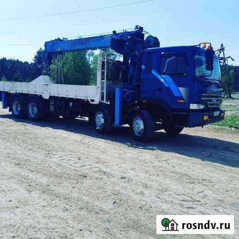 Услуги манипулятора стрела 10 тонн,борт 15 Тюмень