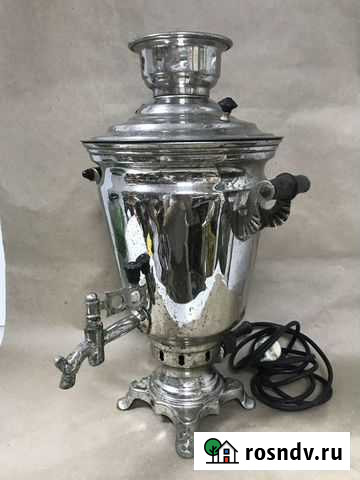 Самовар рюмка электрический рабочий 3 л СССР Ижевск - изображение 1