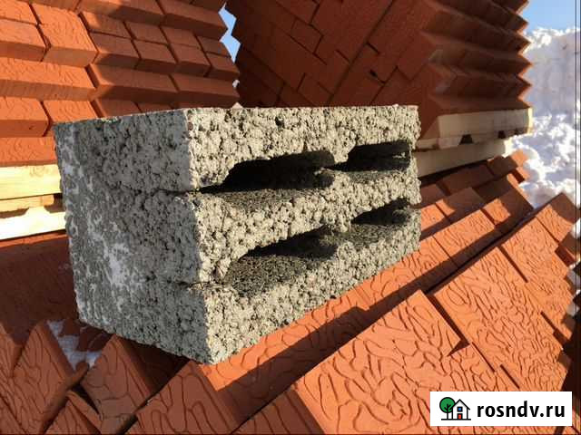 Газоблок,блок керамзитовый гост 6133-99 390х190мм Оса - изображение 1