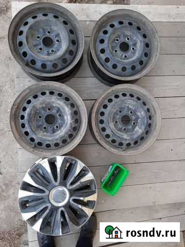 Диски r15 5x114.3 Абакан - изображение 1