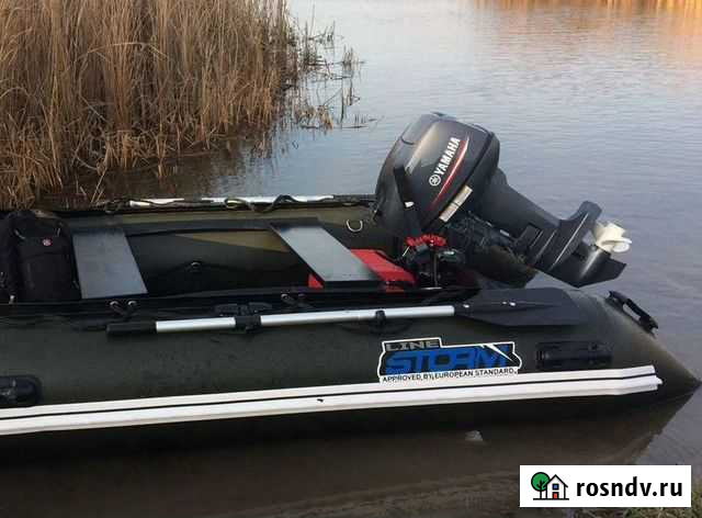 Лодочный мотор Ямаха 9.9 + лодка Штормлайн 360 Тольятти - изображение 1