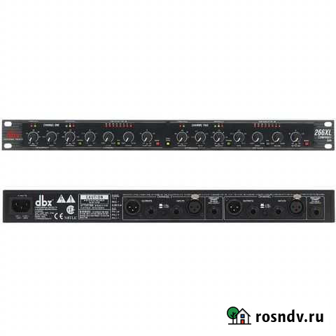 Компрессор/лимитер/гейт dbx 266xl Саранск - изображение 1