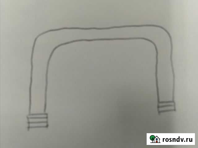 Полотенцесушитель П - образный нержавейка Великий Новгород - изображение 1