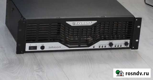 Crown CE2000 (USA) усилитель мощности 2-канальный Коломна - изображение 1