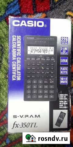 Калькулятор Касио Ковров - изображение 1