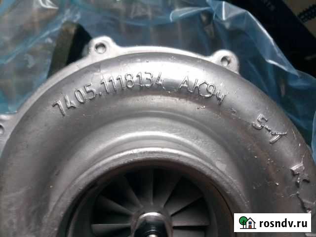 Турбокомпрессор ткр7С-6М Евро-4 левый, kamaz Кириши - изображение 1