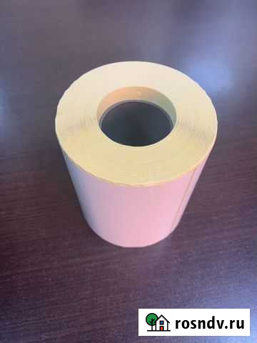 Термотрансферная этикетка 100*72*500. Самоклеящаяс Армавир - изображение 1