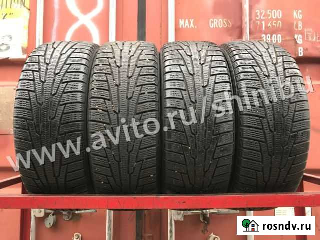 205/55 R16 Nokian Hakkapeliitta R 7S Идеал 4шт Люберцы - изображение 1