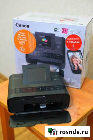 Компактный фотопринтер Canon Selphy CP1200 Липецк - изображение 1