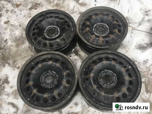Диски штампованные R 16 5x105 Chevrolet Cruze 4шт Омск - изображение 1