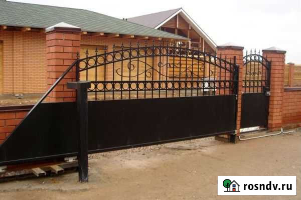 Каркас откатных ворот Салават - изображение 1