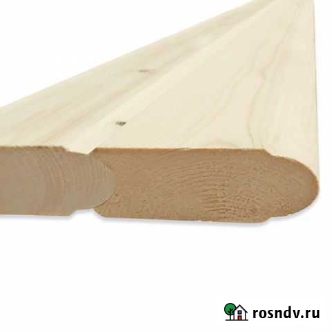 Доска для бань бочек лунный паз Алапаевск - изображение 1