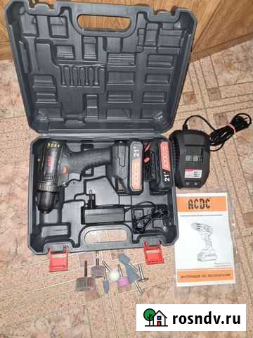 Аккумуляторная дрель шуруповерт новый Нерюнгри - изображение 1