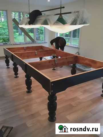 Продажа, установка, демонтаж бильярдных столов рем Чебоксары - изображение 1