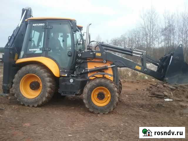 Услуги экскаватора-погрузчика Смоленск - изображение 1