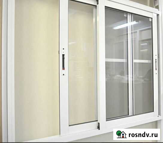 Окна алюминиевые раздвижные Мошково - изображение 1