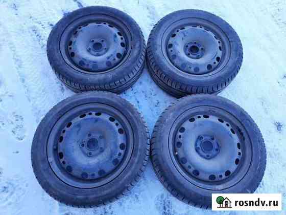 Штампы VAG Skoda Fabia R15 + шины 195/55R15 Тюмень