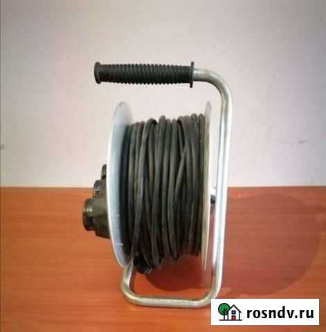 Удлинитель на катушке 50м Красногорск - изображение 1