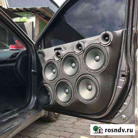 Установка автозвука Рязань