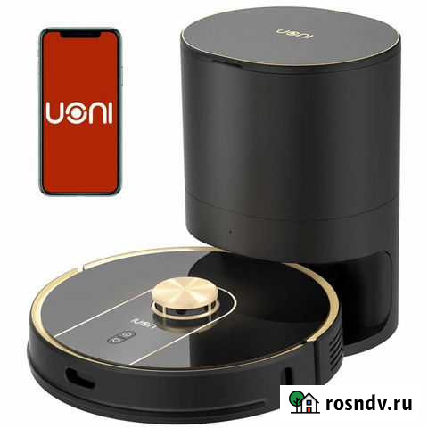 Моющий робот пылесос Uoni V980 Plus с самоочисткой Чебоксары - изображение 1