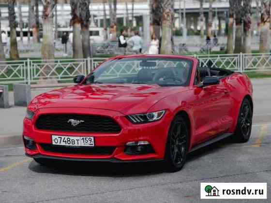 Прокат / Аренда Кабриолета Ford Mustang Red Сочи