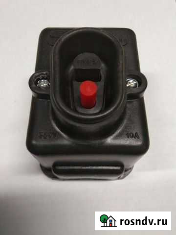 Пусковая кнопка пнвс чёрная 10А Алексеевка - изображение 1