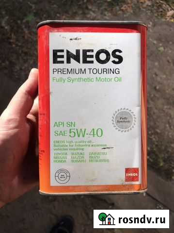 Масло eneos 5W40 1 литр Каменск-Шахтинский - изображение 1