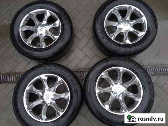 Оригинальные диски на инфинити R18 5х114.3+шины Челябинск