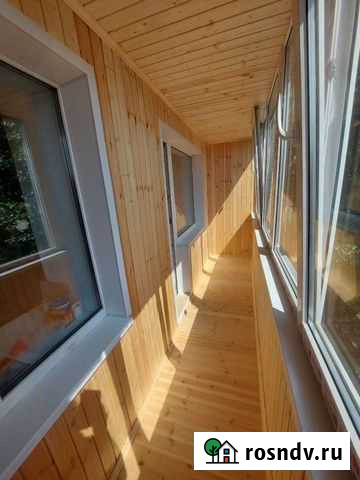 Обшивка деревом, линолеум, обои Альметьевск - изображение 1