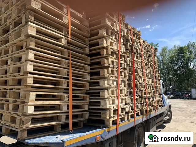 Поддоны деревянные бу Калуга - изображение 1