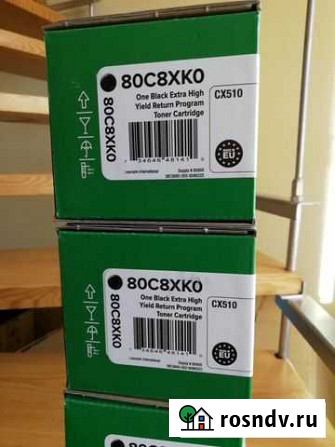 Lexmark 80C8XK0 80C8XY0 80C8XM0 80C8XC0 Волгоград - изображение 1