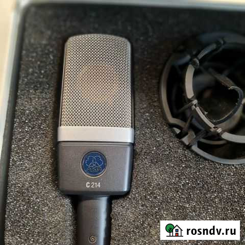 Студийный микрофон AKG C214 Австрия Ярославль - изображение 1