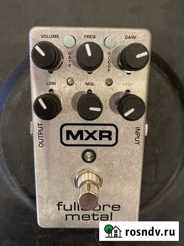 Педаль Dunlop M116 гитарная, эффект Fulbore Metal Ярославль - изображение 1