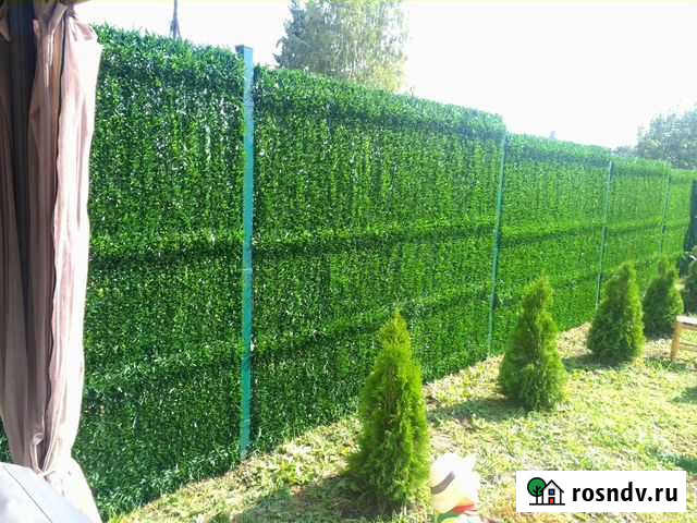 Искусственная хвоя Флорадля озеленения забора Васильково - изображение 1