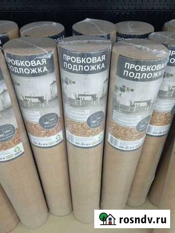 Пробковая подложка Мытищи - изображение 1