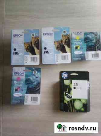 Картриджи Нр и epson Омск