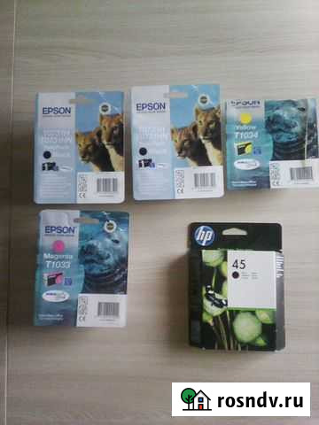 Картриджи Нр и epson Омск - изображение 1
