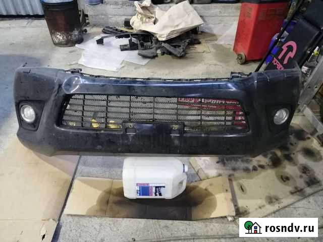 Бампер и пластиковые элементы тойота хайлюкс 2015+ Павловск - изображение 1