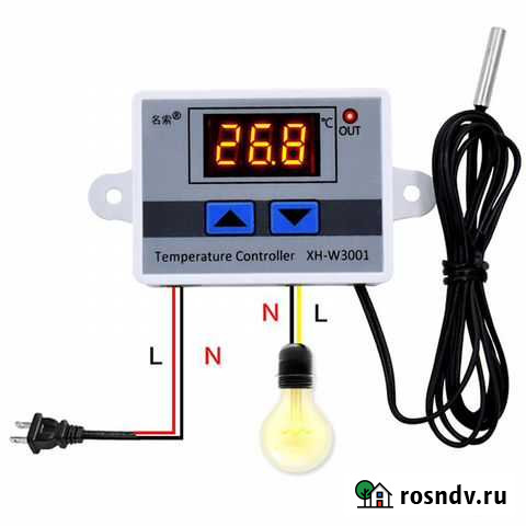 Терморегулятор (Термостат) 220В Каменск-Уральский - изображение 1