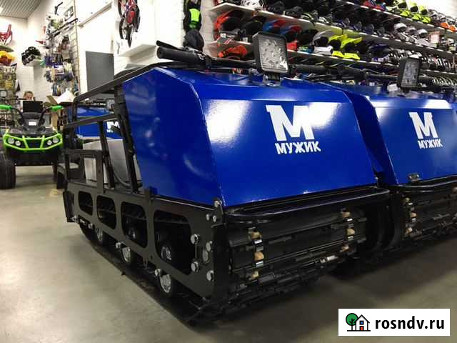 Мотобуксировщик Мужик М500 Лонг 15лс (длинная гус) Петрозаводск - изображение 1