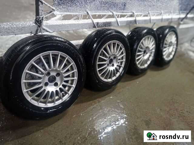 Литые диски r14 на ваз с летней резиной Тула - изображение 1