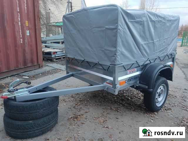 Прицеп Спутник Лайт Высокий тент Саратов - изображение 1