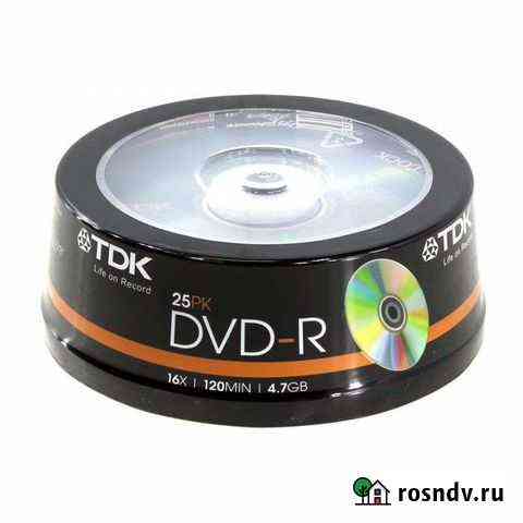 DVD-диск TDK DVD-R 4.7Gb Евпатория