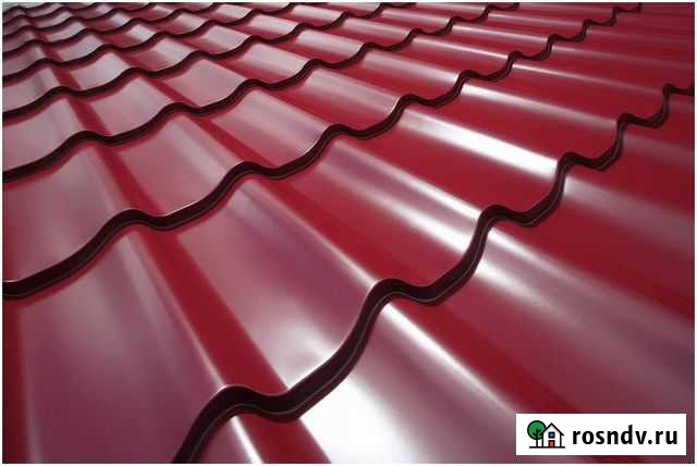 Металлочерепица Монтеррей 3005 Красное Вино Краснокамск - изображение 1