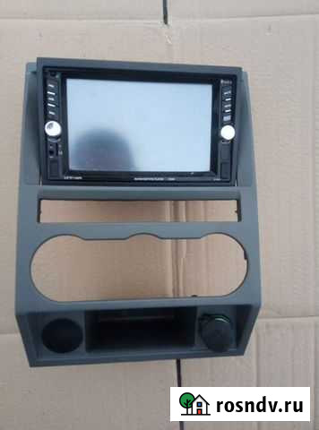 Магнитола 2din на газель некст с переходной рамкой Саранск - изображение 1