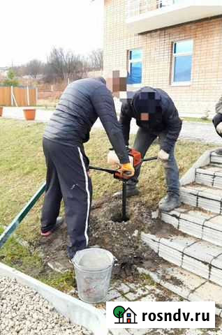 Бензиновый мотобур 3,5л.с б/у Ухта - изображение 1