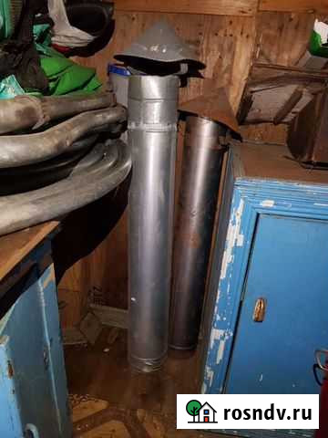 Труба, комплект дымохода, зонт Гусь-Хрустальный - изображение 1