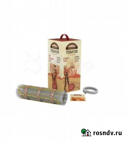 Теплый пол. Нагревательный мат 8м2 Чебоксары - изображение 1