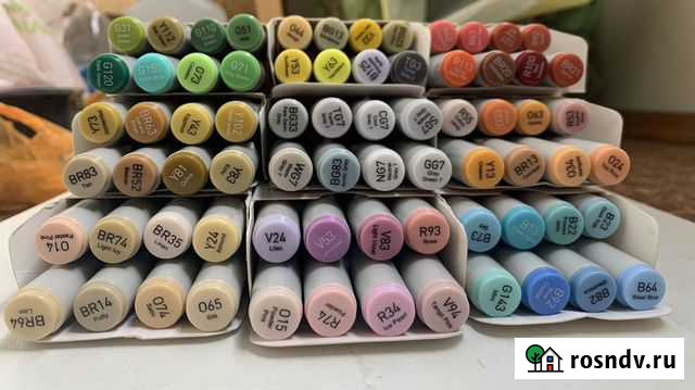 Профессиональные маркеры SketchMarker 72 шт Симферополь - изображение 1