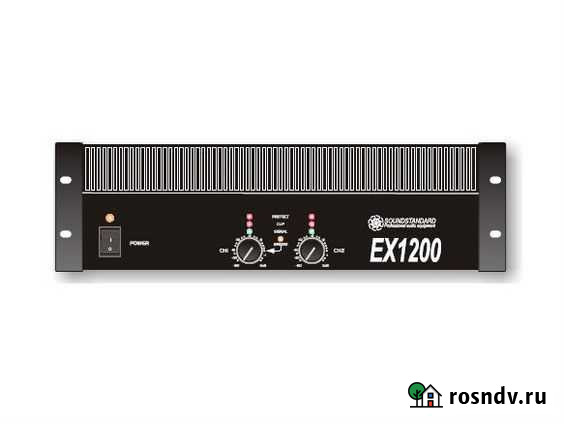 SoundStandard EX1200 усилитель мощности, 2 х 300 В Смоленск - изображение 1